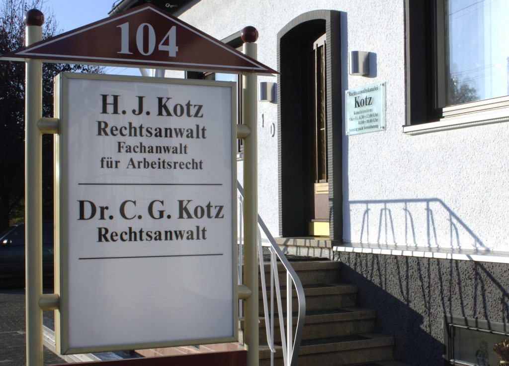 Rechtsanwalt Kotz Siegen Kreuztal Kanzlei