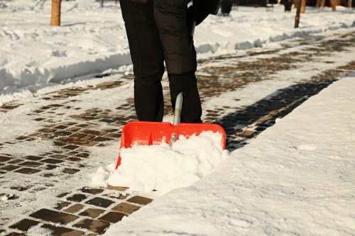 Schnee räumen und Streupflicht