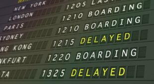 Flugverspätung: Ausgleichsanspruch bei zwei selbständigen Flügen