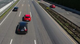 Verkehrsunfall bei Fahrspurwechsel auf Autobahn – Haftungsverteilung