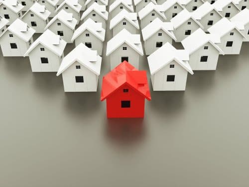 Wohnungseigentumsanlage aus Einfamilienhäusern - bauliche Veränderungen