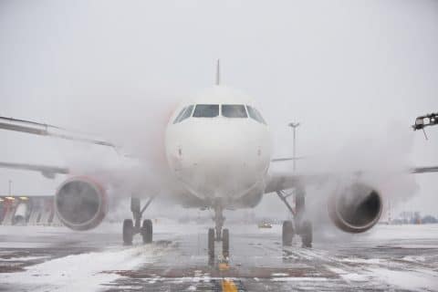 Fluggastrechte bei Flugverspätung - extreme Witterungsverhältnissen