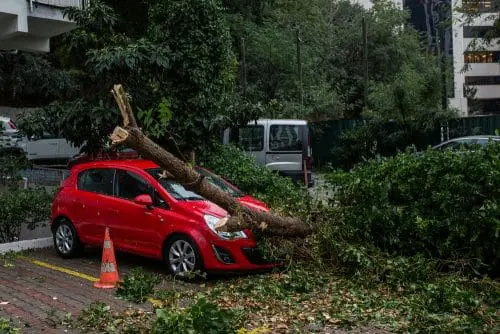 Verkehrssicherungspflicht - Hauseigentümerhaftung für Schäden an geparktem Kraftfahrzeug