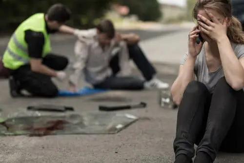 Folge-Verkehrsunfall mit Personenschaden - Haftung eines "Herausforderers"