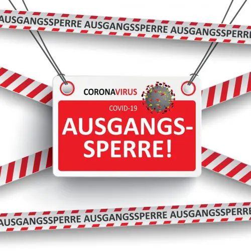 Ausgangsbeschränkungen / Infektionsschutzmaßnahmen wegen der Corona-Pandemie - Abwägung