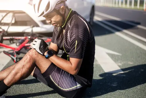 Fahrradunfall im Fahrradbegegnungsverkehr - Schmerzensgeldanspruch