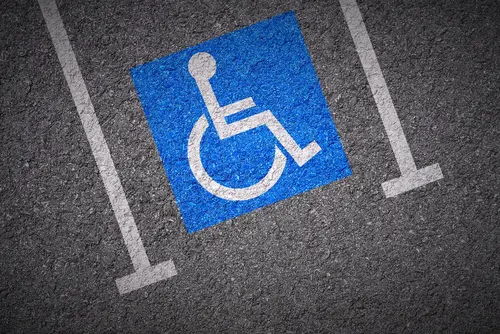 Parkerleichterungen für schwerbehinderte Menschen - Parkausweis