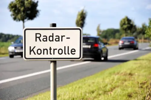 Radarkontrolle Polizei