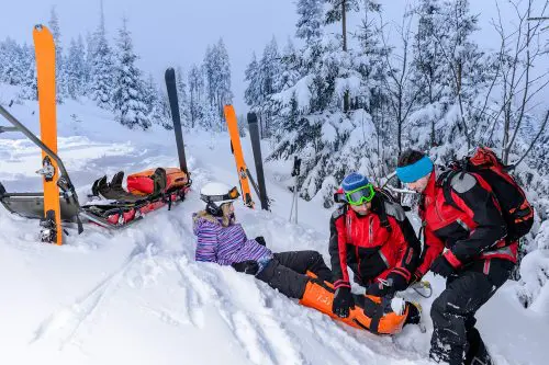 Skiunfall - fahrlässige Verursachung einer Kollision mit vorausfahrenden Skifahrer