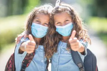 Corona-Pandemie – Anordnung  Pflicht zum Tragen Mund-Nasen-Bedeckung für Schüler
