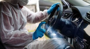 Verkehrsunfall – Desinfektionsmaßnahmen im Zuge Fahrzeugreparatur (Covid19-Pauschale)
