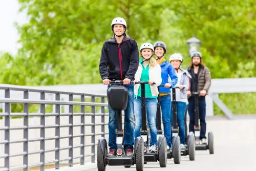 Sorgfaltspflichten eines Segwayfahrer bei Befahren eines Geh- und Radweges