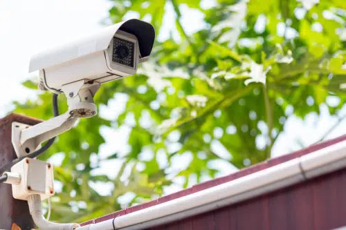 Videokamera zur Grundstücksüberwachung