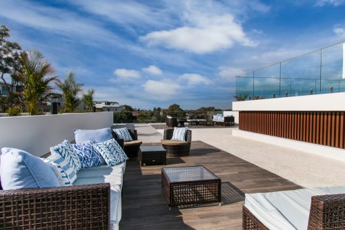 Dachterrasse auf Garage - Abstandsvorschriften