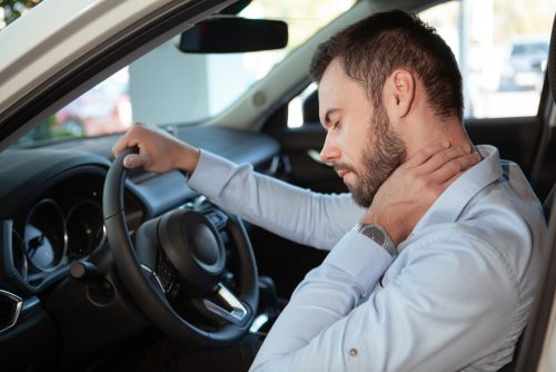 Verkehrsunfall - Schmerzensgeld leichte HWS-Verletzungen