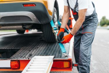 Verkehrsunfall – Fahrzeugselbstverbringung zur Lackiererei