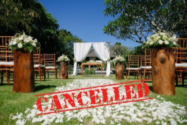 Hochzeitsfeier-Location wegen Corona gekündigt – wirksam?