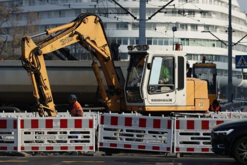 Verkehrsunfall mit Bagger in Baustelle – Haftungsverteilung