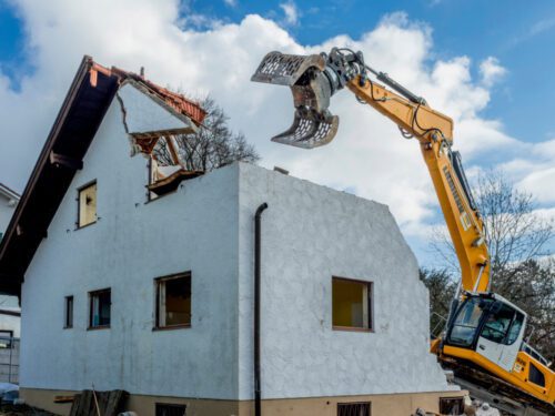 Schäden an Nachbargebäude durch Abrissarbeiten