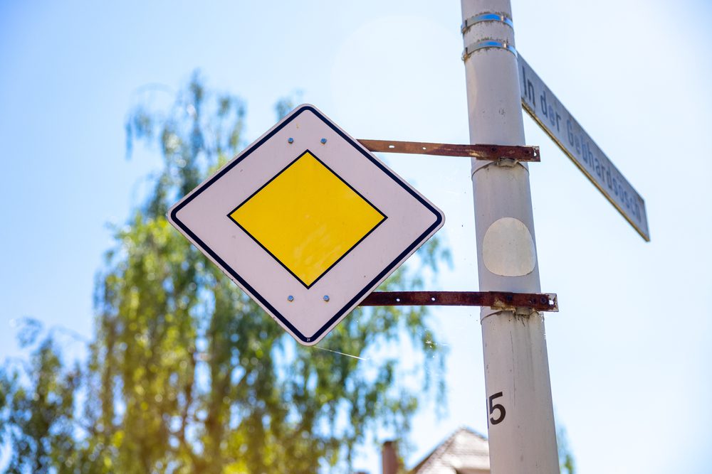 Verkehrsunfall -Anschein Vorfahrtsverschulden