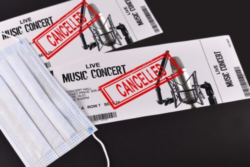 Rückzahlung Ticketpreis bei Konzertabsage aufgrund COVID-19-Pandemie