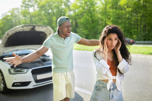 Verkehrsunfall - Fahrzeugbeschädigung vor Eheschließung durch Verlobten