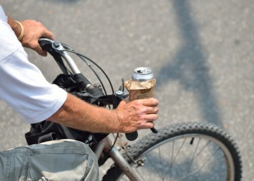Radfahrer Trunkenheitsfahrt