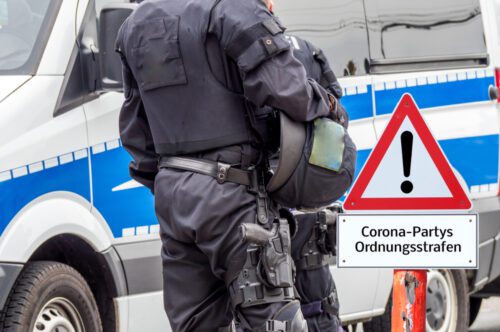 Bussgeld wegen Zusammenkunft während Corona-Pandemie