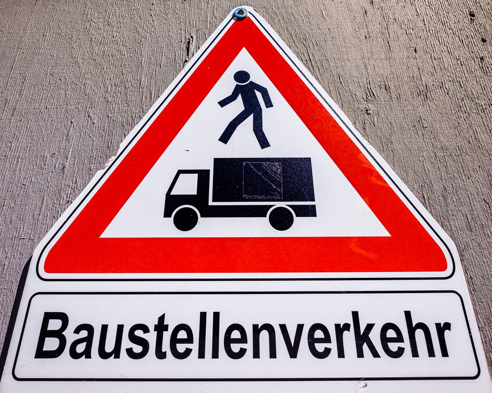 Unfall durch Baustellenverkehr auf Privatgelände - Gefährdungshaftung