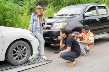 Verkehrsunfall – Indizien für Unfallmanipulation