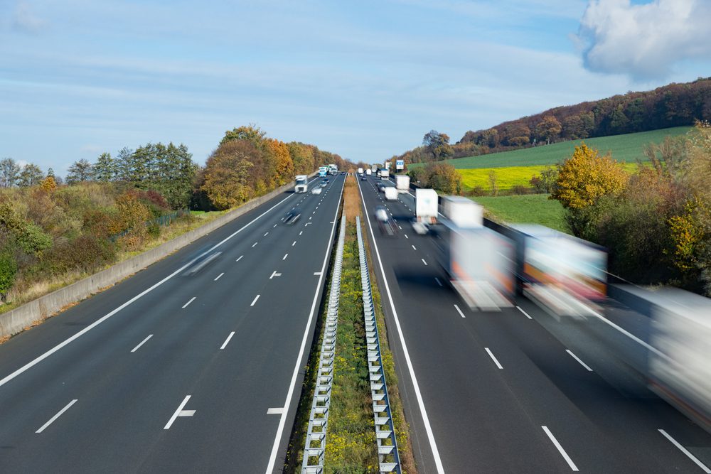 Richtgeschwindigkeit auf Autobahn