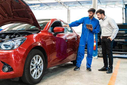 Verkehrsunfall - Verzögerung des Reparaturbeginns durch Werkstattvorbehalt