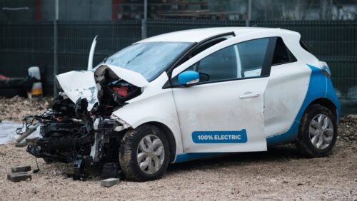 Verkehrsunfall - wirtschaftlicher Totalschaden eines Elektroautos – Ersatzanschaffung