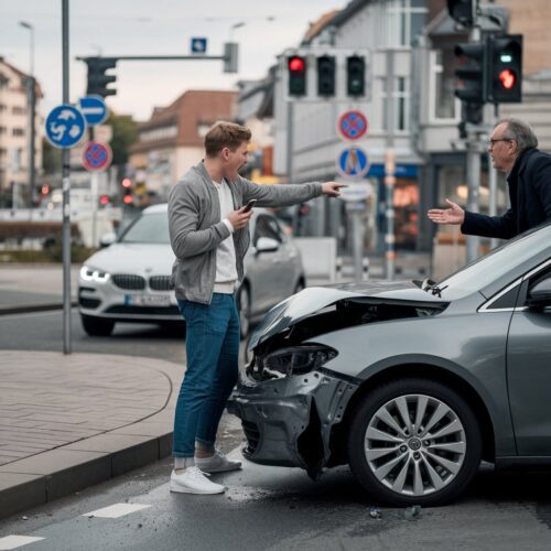 Haftung für Verkehrsunfall mit geparktem Fahrzeug