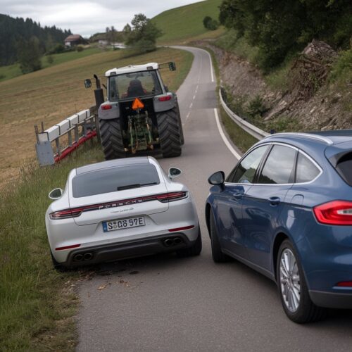 Verkehrsunfall und Schadensersatz beim Überholen
