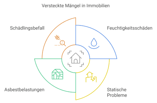 Beispiele für versteckte Mängel bei Immobilien