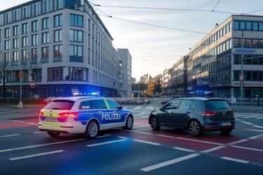 Verkehrsunfall mit Fahrzeug mit Sonderrechten