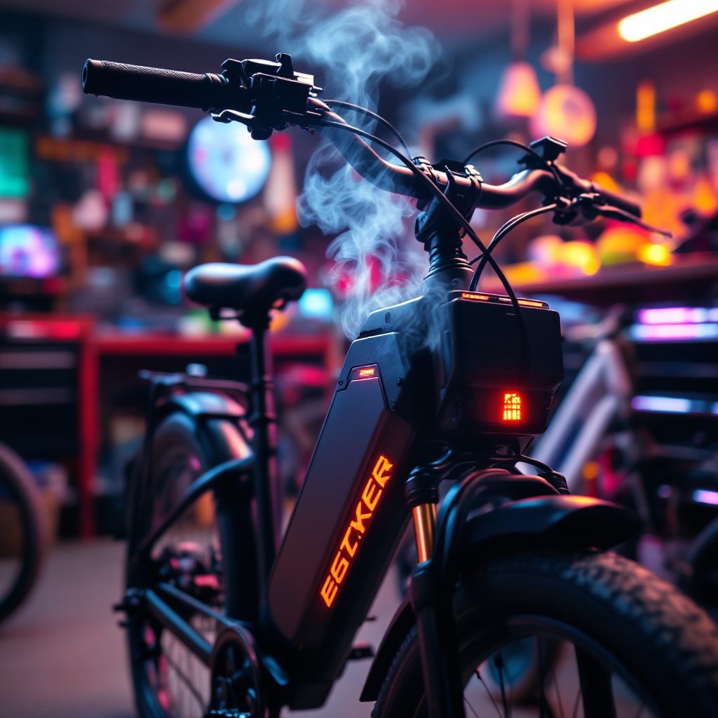 Brandschaden durch E-Bike bei Ladevorgang